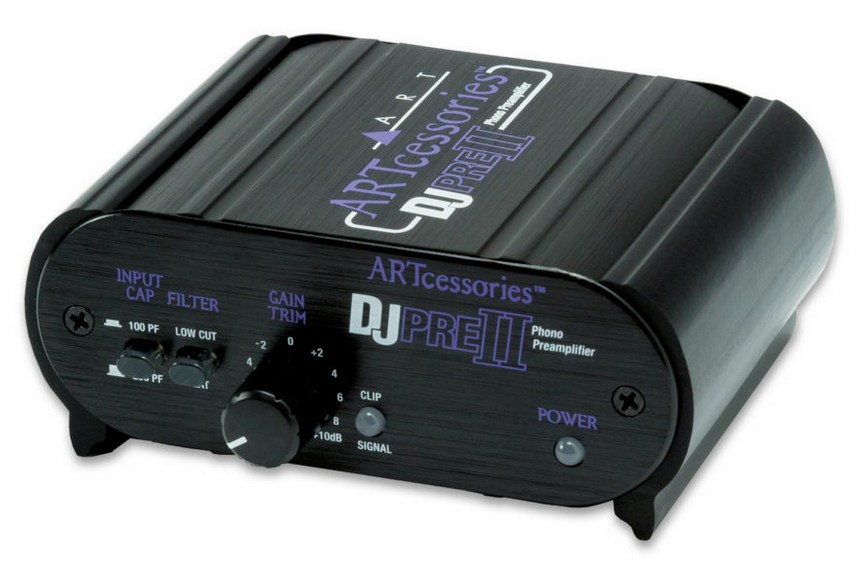 ART Pro Audio DJPRE II - gramofónový predzosilňovač pre MM prenosky 