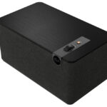 klipsch-the-three-plus - inovovaný bluetooth stereo reproduktor v “retro” luxusnom drevenom prevedení