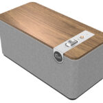klipsch-the-one-plus -prémiový 2.1 Bluetooth reproduktor v  luxusnom drevenom prevedení