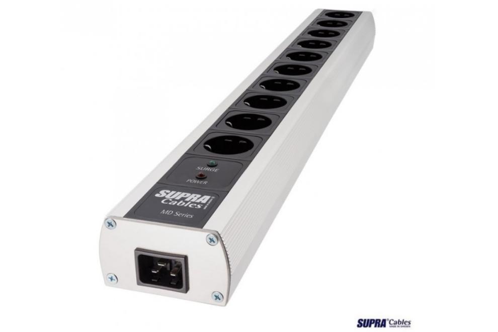 SUPRA MD10-EU/SP Mk3.1 SUPRA MD10-EU/SP Mk3.1 - 10 zásuvková prepäťová ochrana s NIF filtrami