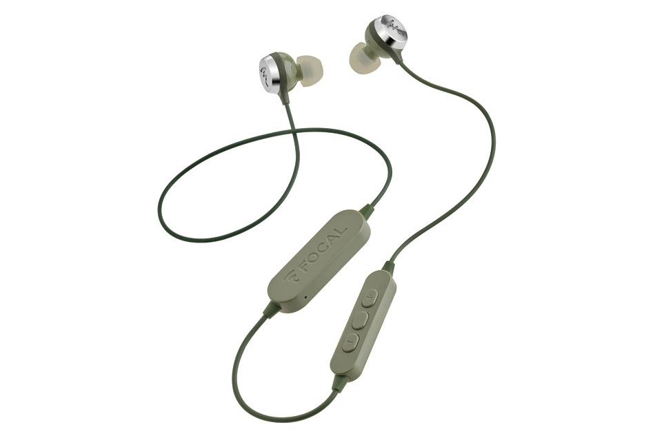 Focal Sphear Wireless Olive in-ear bezdrôtové bluetooth slúchadlá