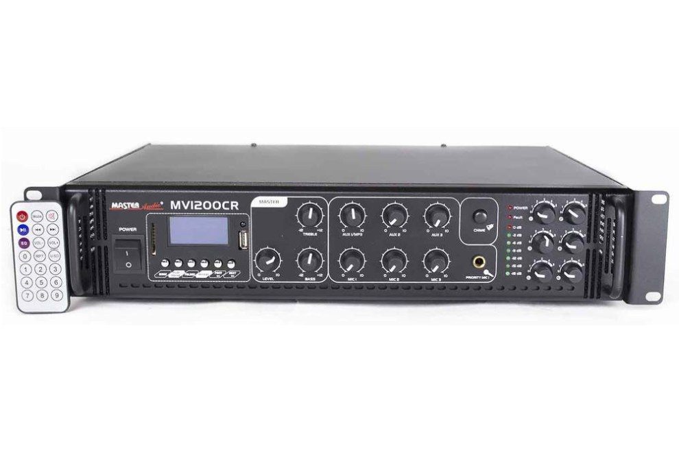 Master Audio MV 1200CR-BT  6-zónový zosilňovač / ústredňa