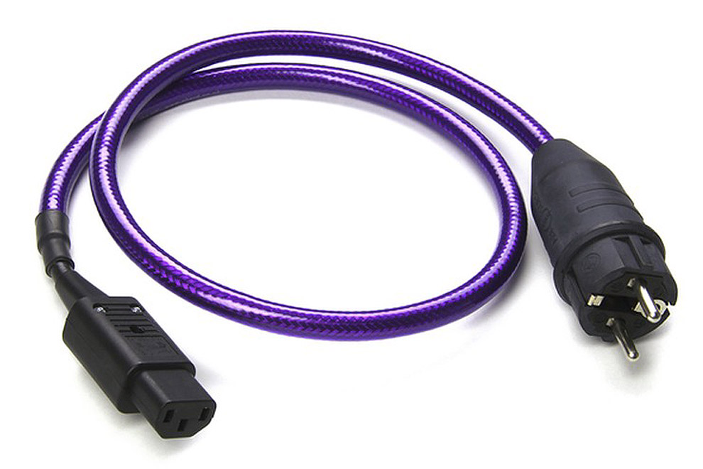 Chord_purple_power_eu napájací sieťový kábel