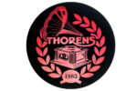 Podložka Thorens Felt Platter Mat  Red/ Black – Obrázok 2