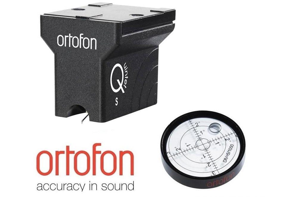 Ortofon Quintet Black + Ortofon Bubble Level - MC prenoska + vodováha