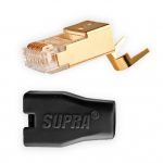SUPRA RJ45 Cat 8 Male Ethernet PLUG