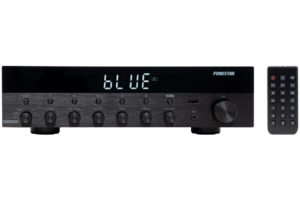 Fonestar_AS_3030 stereo receiver s podporou Bluetooth, integrovaným USB vstupom, FM tunerom a AUX vstupom na prednom panely