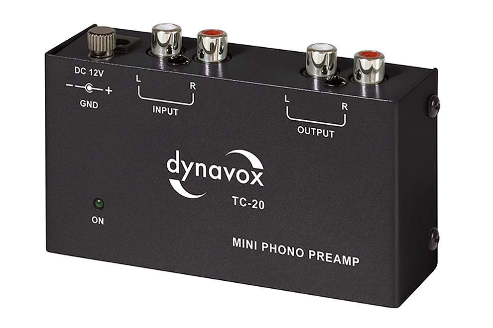 Dynavox_Phono_MM_preamp_TC_20 - kompaktný Phono MM predzosilňovač pre gramofón