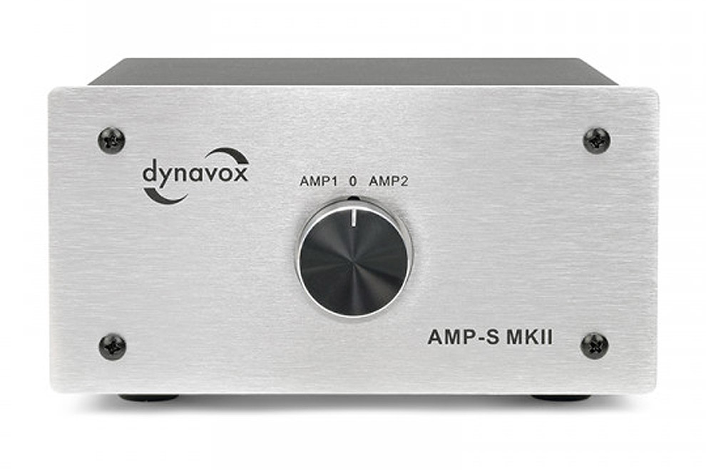 Dynavox-AMP-S-MKII - inovovaná verzia signálového prepínača zosilňovačov