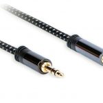 AQ Premium 3.5mm Jack (M) - 3.5 mm Jack (F) / 3.0 m predlžovací kábel