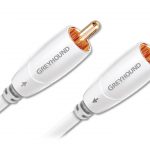 Audioquest-Greyhound - kvalitný analógový RCA kábel pre subwoofer s 0,5% postriebrenej medi