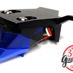 ortofon-2m-blue-headshell - gramofónová MM prenoska s hliníkovým headshellom pre rovné rameno