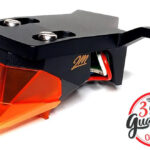 ortofon-2m-bronze-headshell - gramofónová MM prenoska s hrotom nude fine line diamond a kvalitným hliníkovým ramenom pre rovné rameno