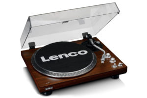 Lenco-L-92WA - poloautomatický gramofón s predzosilňovačom a predinštalovanou prenoskou Audio-Technica AT3600