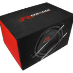 Renegade-RXV1000A - 250mm aktívny subwoofer do auta v boxe