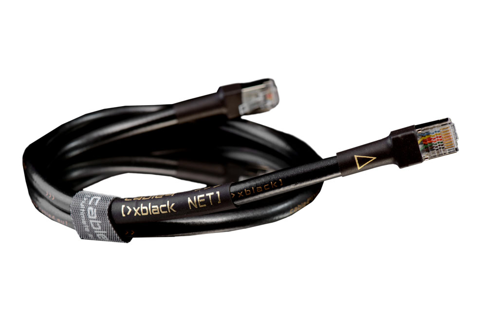 cable4-Black-NET - High-Endový prepojovací digitálny sieťový kábel s RJ45 koncovkami