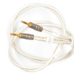cable4-White-MOBILE-3-5mm-3-5-mm - High-Endový trojito tienený prepojovací kábel