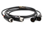 xable4-Black-balanced-2XLR-2XLR - High-Endový symetrický analógový XLR kábel