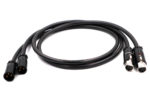 Cable4 Black BALANCED 2XLR-2XLR – Obrázok 2
