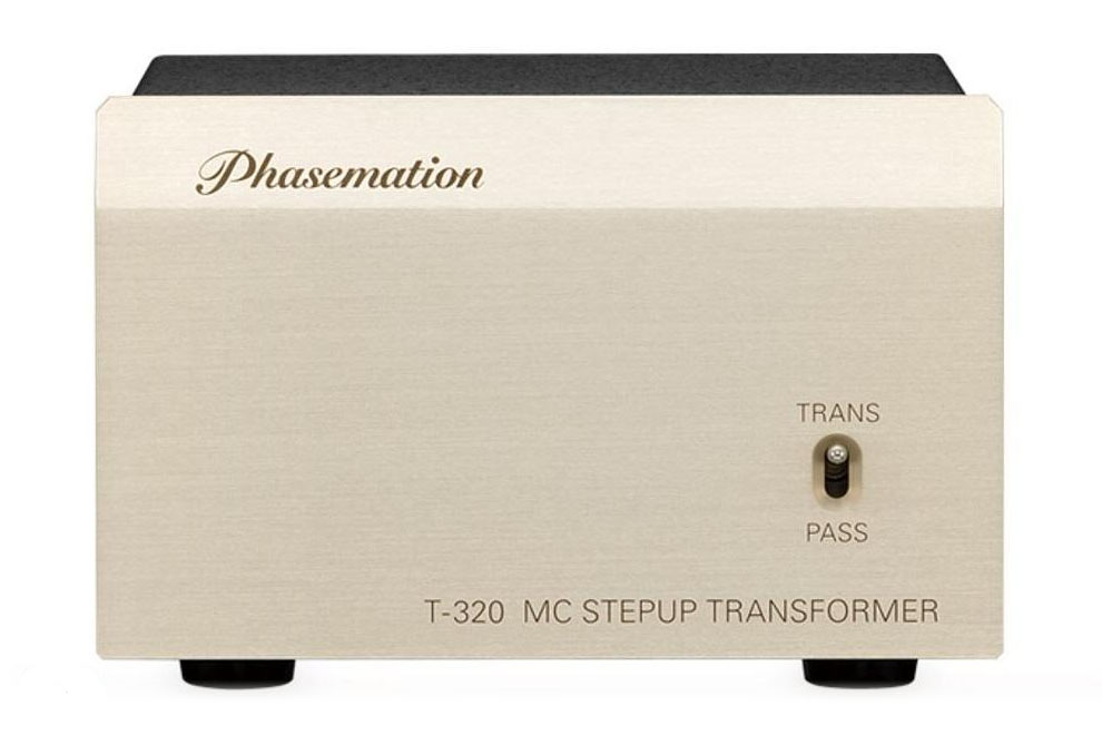 Phasemation-T-320 - referenčný, plne symetrický step-up transformátor pre kvalitné MM a MC prenosky