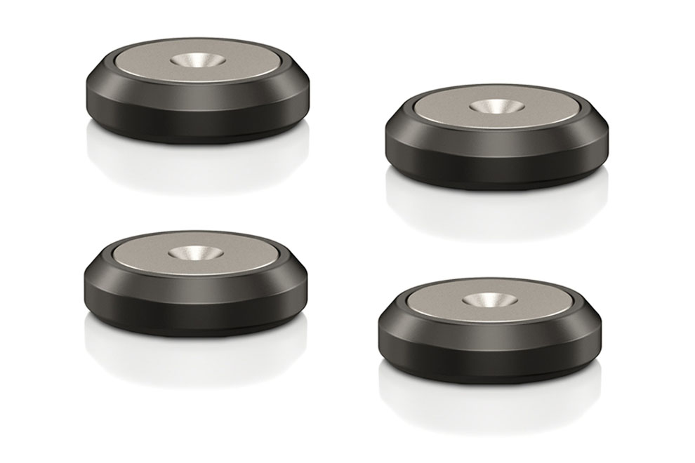 ViaBlue-QTC-Spikes-Discs - kvalitné podložky pod hroty reproduktorov s oceľovou vložkou s nosnosťou 200kg