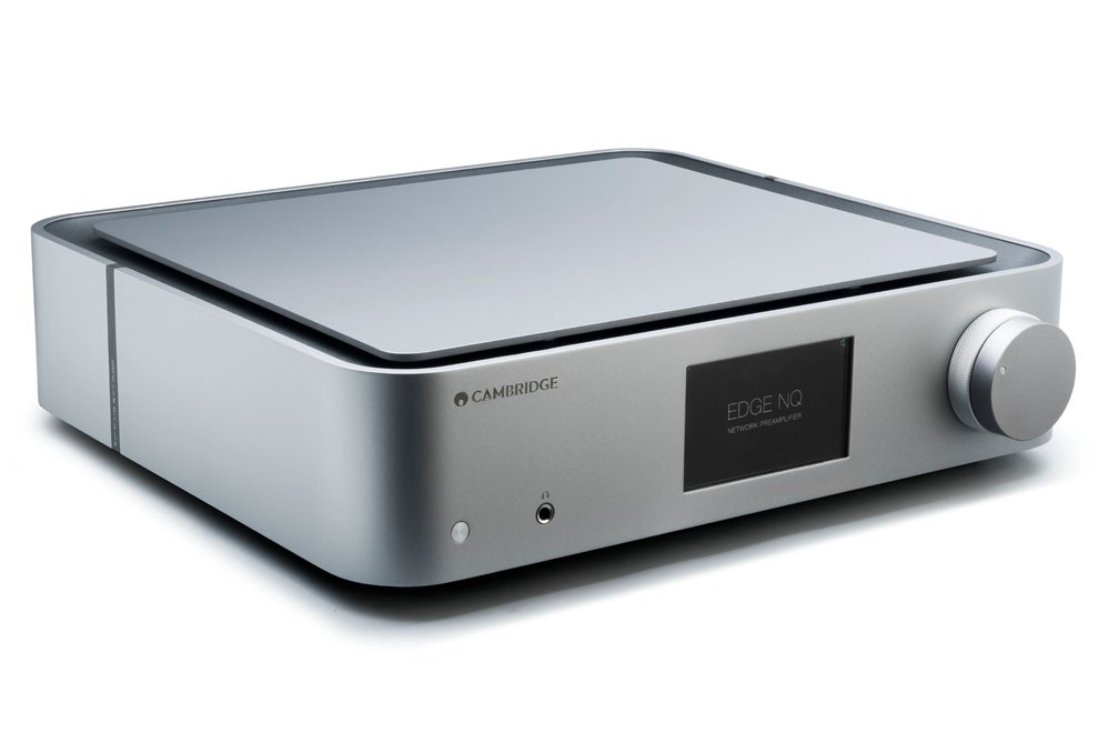 Cambridge-Audio-Edge-NQ Cambridge-Audio-Edge-NQ - predzosilňovač a sieťový streamer s bohatou konektivitou