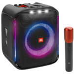 JBL-PartyBox-Encore - kompaktný párty bluetooth reproduktor s digitálnym bezdrôtovým mikrofónom a výkonom 100W
