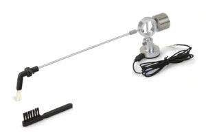 elektronika-praha-cleaning-arm - set čistiaceho ramena s podstavcom a kefky na hrot prenosky