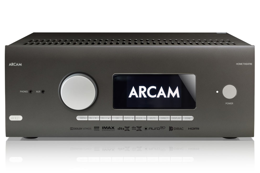 Arcam-HDA-AVR21 - vysokovýkonný 9.1.6 kanálový AV receiver so špičkovými audio/video technológiami