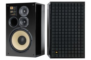 JBL-L100-Classic-Black-Edition - limitovaná edícia 3-pásmových stĺpových reproduktorov s vintage vzhľadom v čiernom klavírnom laku