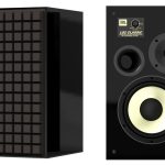 JBL-L82-Classic-Black-Edition - limitovaná edícia 2-pásmových regálových retro reproduktorov v čiernom klavírnom laku