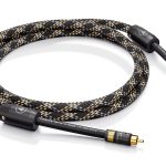 Viablue-NF-B-Subwoofer-RCA - kvalitný prepojovací kábel koaxiálnej konštrukcie s RCA ukončením špeciálne určený pre subwoofer