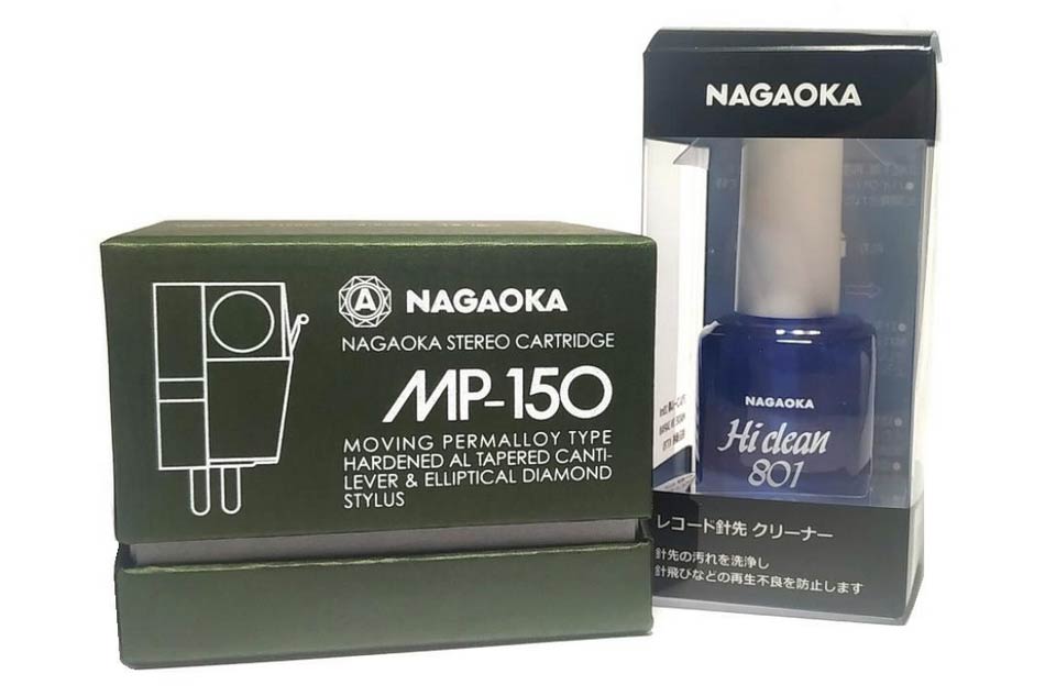 nagaoka-mp-150-mi-prenoska-hi-clean-801-set Nagaoka MP-150 + Nagaoka AM-801 stylus cleaner – Obrázok 1