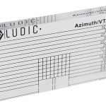 Ludc-Azimuth-tonearm-VTA-cartridge-ruler - šablóna pre nastavenie VTA a azimutu ramena a prenosky