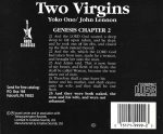 Yoko Ono/ John Lennon – Two Virgins (CD) – Obrázok 2