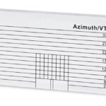 dynavox-azv-1 - akrylová šablóna pre presné nastavenie VTA a azimutu ramena a prenosky