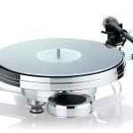 Acoustic-Solid-110-Metall - high-end manuálny celohliníkový gramofón s remienkovým pohonom