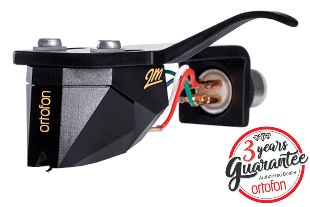 ortofon-2m-black-sh-4-headshell - gramofónová MM prenoska s hrotom Shibata a hliníkovým headshellom pre "S"-kové ramená