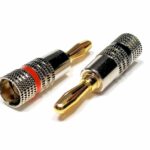 TESLA Speaker Banana Plugs Lamella