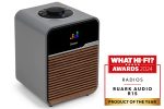 ruark-audio-r1s - smart FM/DAB+ rádio s budíkom, podporou streamovania, Bluetooth, USB a AUX vstupom