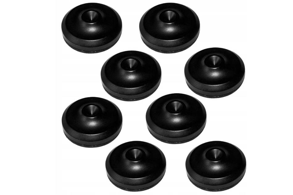 analogis-spike-pucks-sada-misiek-pod-hroty-black Analogis Spike Pucks / 8ks set – Obrázok 1