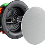 jbl-stage-260cdt - 2-pásmový 6,5" zabudovateľný stereo reproduktor s duálnym výškovým reproduktorom, širokým rozptylom a okrúhlym tvarom