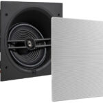 jbl-stage-280csa - 2-pásmový 8" zabudovateľný reproduktor so širokým rozptylom a štvorcovým tvarom