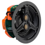 monitor-audio-c165-t2 - 2-pásmový 6,5″ stropný reproduktor s 2 nezávisle otočiteľnými výškovými reproduktormi