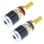 elecaudio-bp-207 - HiFi reproduktorové terminály