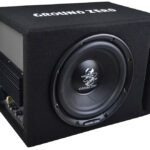 ground-zero-gzid-25br-act - 10" (250mm) aktívny subwooferbox s basstunelom
