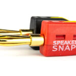 speaker-snap-ssbp100-banana-connectors - Snap-lock banánové konektory na použitie s 12- až 24-žilovým reproduktorovým vodičom