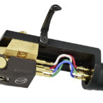 audio-technica-at-vm750xsh - audiofilská gramofónová MM prenoska s hrotom Nude Shibata osadenaá na headshell