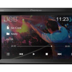 pioneer-dmh-a240bt - multimediálne 2-DIN autorádio bez CD mechaniky, s Bluetooth a USB vstupom