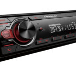 pioneer-mvh-130dab - 1-DIN autorádio bez CD mechaniky, s DAB tunerom, USB a AUX vstupom